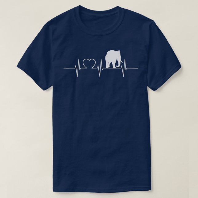 Camiseta Elephants Nature Wildlife Animal Protection (Frente do Design)