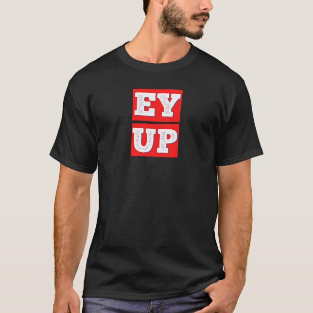 CAMISETA ELES ACIMA - BRITÂNICO YORKSHIRE SLANG (Frente)