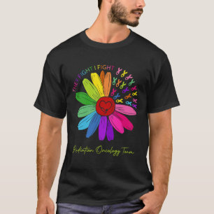Camiseta Eles Combatem-Me. Equipe de Oncologia. Radiação On