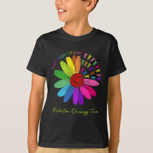 Camiseta Eles Combatem-Me. Equipe de Oncologia. Radiação On