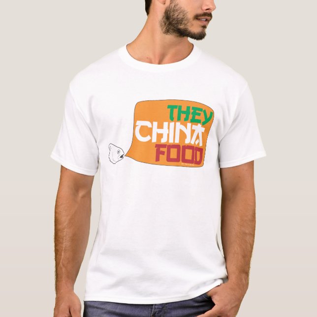 Camiseta Eles comida de China (Frente)