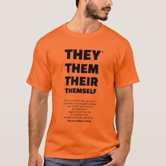 Camiseta Eles/eles/seu t-shirt (com Merriam Webster)