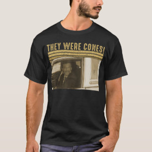 Camiseta Eles eram Cones Retro Citação Engraçada Família de