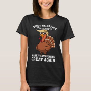 Camiseta Eles estão comendo os turcos - Engraçado Turquia G