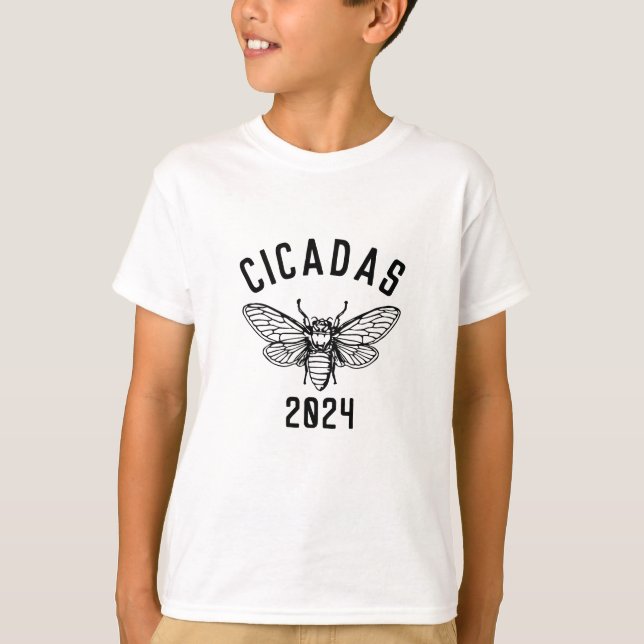 Camiseta Eles estão de volta Cicadas 2024 T-Shirt (Frente)