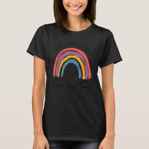 Camiseta Eles Lutam Contra O Oncologista Oncologista Da Equ
