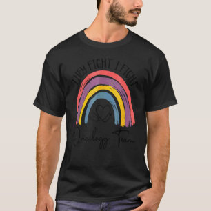 Camiseta Eles Lutam Eu Luto Equipe de Oncologia Oncologista