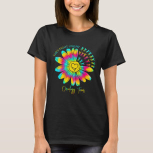 Camiseta Eles Lutam Eu Luto Equipe de Oncologia Tie Dye Onc