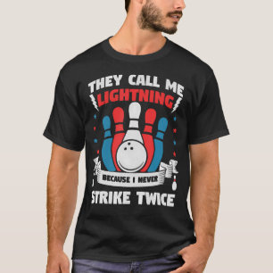 Camiseta Eles Me Chamam de Relâmpago Porque Eu Nunca Atinjo