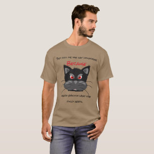 Camiseta Eles me chamam de sussurro de gato