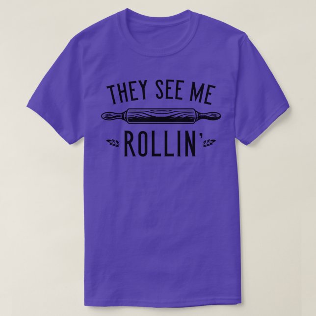 Camiseta Eles Me Veem Rollin (Frente do Design)