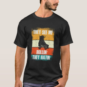 Camiseta Eles Me Veem Rollin Eles Odiam Homens De Pato Ska