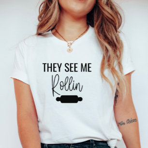 Camiseta Eles me veem Rollin T-Shirt feminina