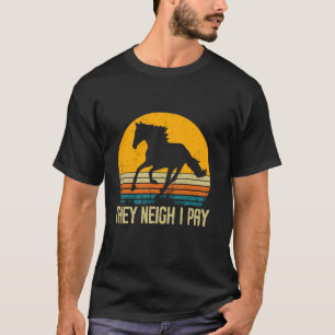Camiseta Eles Relincham eu Pago Cavalo Pai