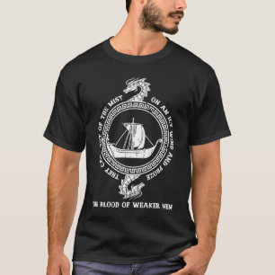 Camiseta Eles saíram da névoa com um vento gelado e congela