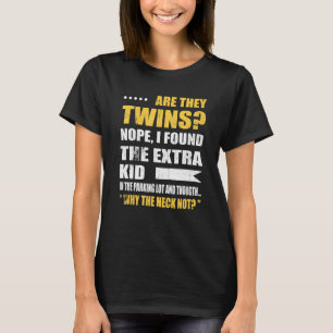 Camiseta Eles São Gêmeos Não Encontrei A Criança Extra No P