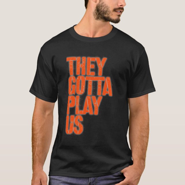 Camiseta Eles Têm Que Nos Jogar (Frente)