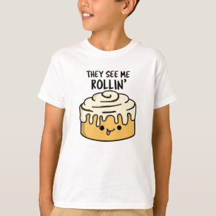 Camiseta Eles Veem-Me Rollin Coca-Canela Coca-Cola