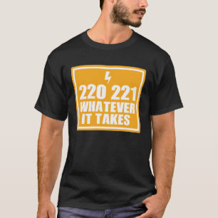 CAMISETA ELETRICANO MANDY MAN 220 221, SEJA O QUE FOR