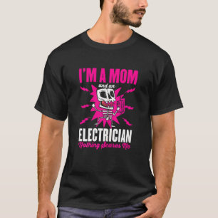 Camiseta Elétricas Engraçadas Para Mulheres E Mães