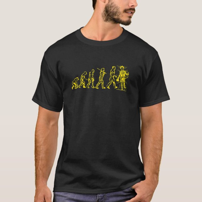Camiseta Eletricidade E para Engenheiro Elétrico Presente E (Frente)