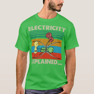 Camiseta Eletricidade explicada TShirtEletricidade explicad