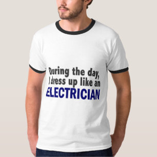 Camiseta Eletricista durante o dia