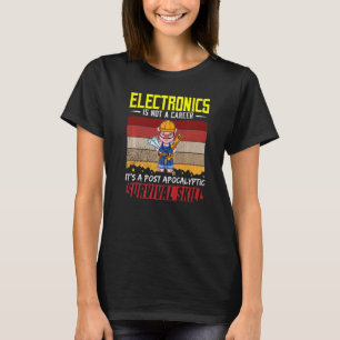 Camiseta Eletricista Masculino Não É Uma Carreira Fiação El