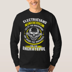 Camiseta Eletricista Nós Os Dispostos Liderados Pelo Eletri