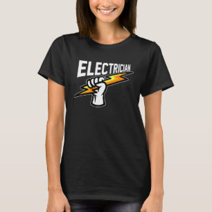 Camiseta Eletricista Parafuso Eletrônica Tensão Lineman Cir