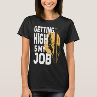 Camiseta Eletricista Retro Lineman Profissional Fumando Mac