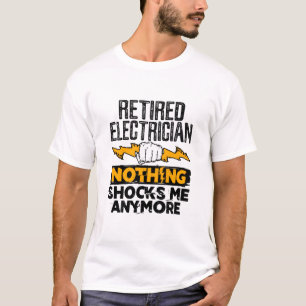 Camiseta Elétrico aposentado não me choca mais