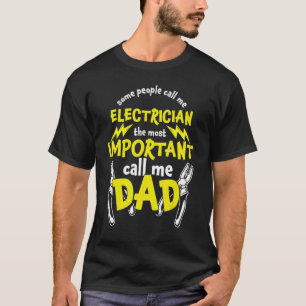 Camiseta Elétrico E Pai Elétrico