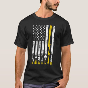 Camiseta Elétrico Men Engenheiro Elétrica Lineman