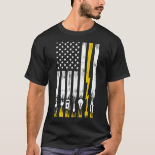 Camiseta Elétrico Men Engenheiro Elétrica Lineman
