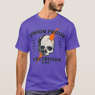 Camiseta Elétrico Orgulhoso Da União Desde 1971