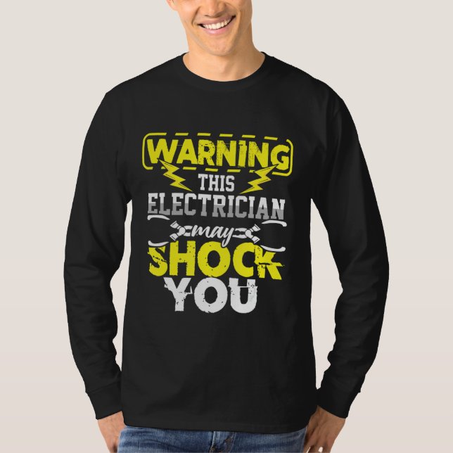Camiseta Elétrico Pode Te Chocar Elétrico Li (Frente)