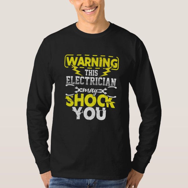 Camiseta Elétrico Pode Te Chocar Elétrico Li (Frente)