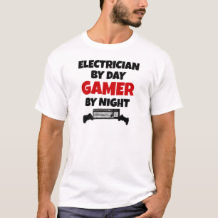 Camiseta Elétrico por Day Gamer por Night