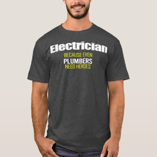 Camiseta Elétrico porque mesmo canalizadores precisam de He