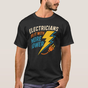 Camiseta Elétricos fazem isso com mais luz