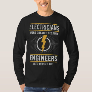 Camiseta Elétricos São Heróis De Engenheiros Lineman