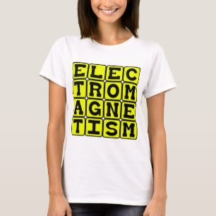 Camiseta Eletromagnetismo, Ramo da Física