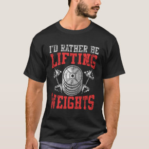 Camiseta Elevação De Peso - Aspas Que Levantam Pesos Entusi
