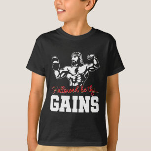 Camiseta Elevação De Peso De Criança De Carroçaria Adquirid
