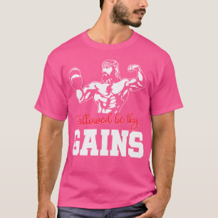 Camiseta Elevação De Peso De Criança De Carroçaria Adquirid
