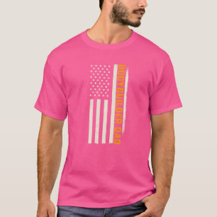Camiseta Elevação de Peso Patriótica Bodyb