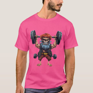 Camiseta Elevação de Peso Pirata da Malhação de Gym