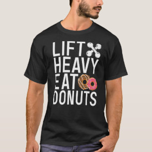 Camiseta Elevação de Rosquinhas Pesadas de Gym Workout Mont