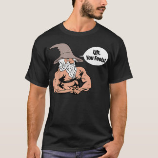 Camiseta Elevação de Tolos Feiticeiro Elevação de Arroz G